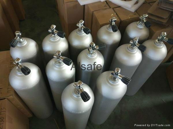 Aluminum SCUBA diving tank  2