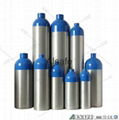 0.5L to 50L Aluminium medical Oxygen tank