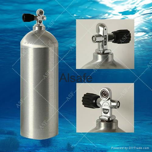 Aluminum SCUBA diving tank DIV0001 ASF (China Manufacturer) Water