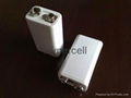 lithium 9v battery, 9v lithium battery 600mAh 1