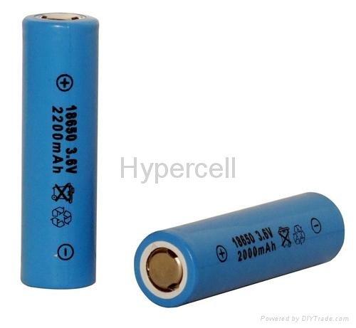 Lithium ion 18650 2200mAh battery 2