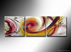 Handmade Modern Abstract Oil Paintings on Canvas