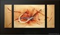 Canvas Arts Abstract Group Oil Paintings with Stretched Frame