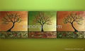 Handpainted Canvas Arts Landscape Oil Painting with Stretched Frame  2