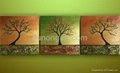Handpainted Canvas Arts Landscape Oil Painting with Stretched Frame 