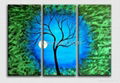 Handmade Canvas Arts Landscape Painting with Stretched Frame  2