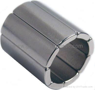 segment NdFeb  magnet for motor