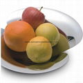 Fruit Plate in 18/8 with Petal Design PT-707  2