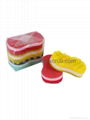 New Designed Cleaning Sponge Scrubber