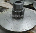 customized casting flange gear