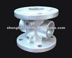 valve connector of investment casting part  