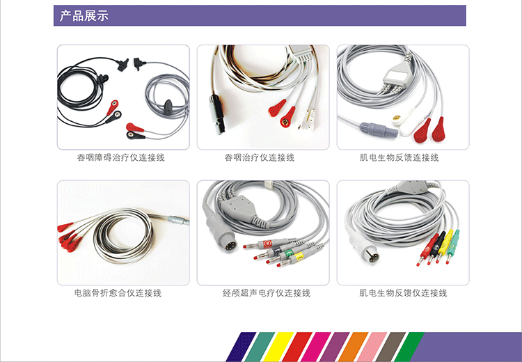 適用於邁瑞金科威科瑞康安科理邦寶萊特福建八方導聯線