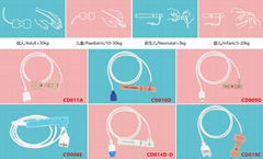適用於邁瑞科曼理幫寶萊特金科威GE日本光電一次性血氧探頭