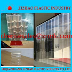  super clear PVC strip curtain, transparent pvc door curtain