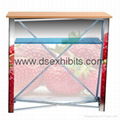 Fabric promotor table