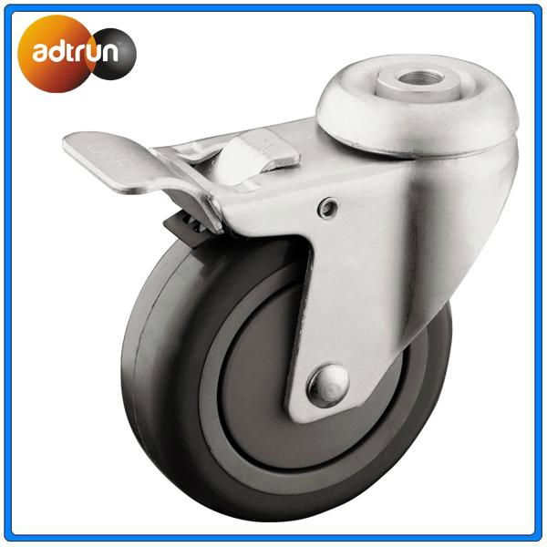 Medical casters for hospital equipment
