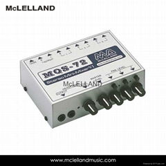 3CHs (L/R 1/4") Stereo Mini Mixer(MQS-72 )