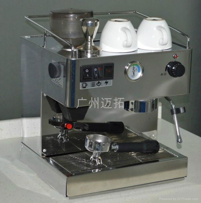 供应不锈钢半自动磨豆咖啡机