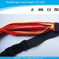 Double waist bags for running belt bag 3