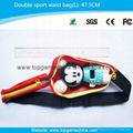 Double waist bags for running belt bag 4