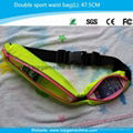 Nylon running belt for waist bag with