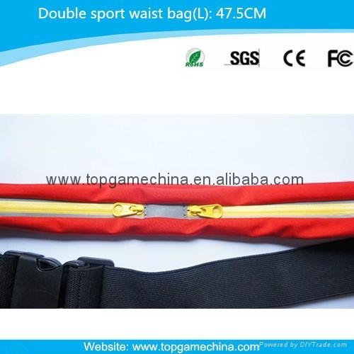 Waterproof sport elastic waist bag for men 2