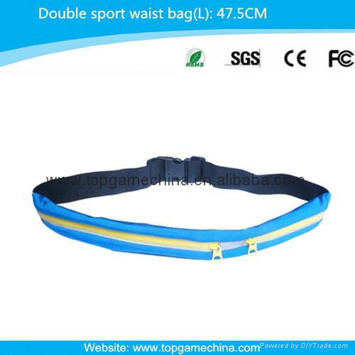 Sport waist bag/ men belt bag