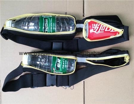 Elastic running belt bag with pocket  2