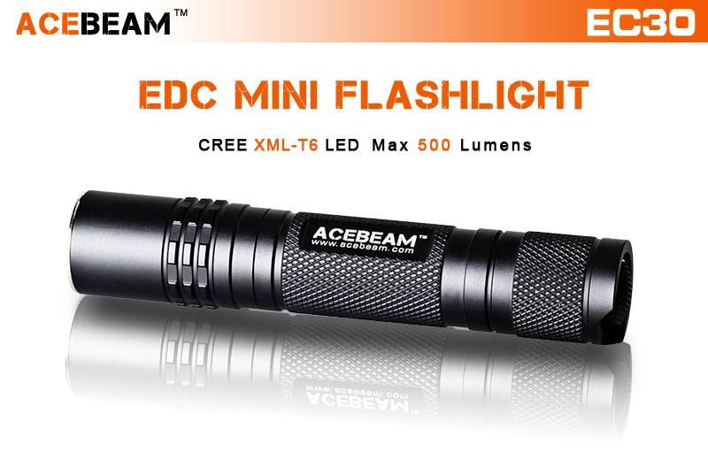 ACEBEAM EC30 CREE XML-T6 500LM EDC Flashlight 2