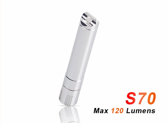 ACEBEAM S70 CREE XP-G R5 120 Lumens Mini EDC Flashlight  1