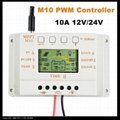 M10 10A Solar Lighting charge controller