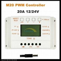M20 20A Solar Lighting charge controller LCD