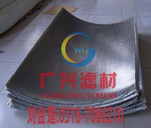 不锈钢V形丝焊接筛板 2