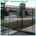 2400mm length Crimped spear metal garrison fence supplier 4