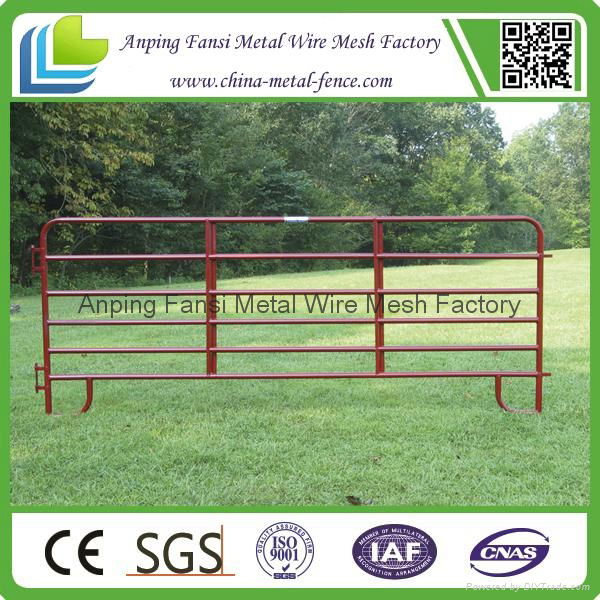 portable horse metal livestock farm fence panel  5