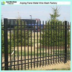 Powder coated & Galvanized backyard iron fence