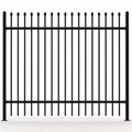 2.1mx2.4m spear top steel security fence
