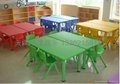 天津幼儿园用品课桌椅组合滑梯