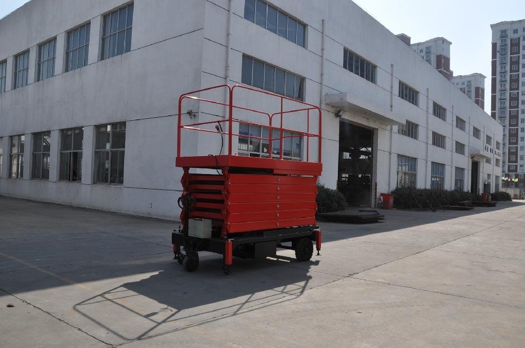 12m Scissor Lift with 450Kg Loading Weight 2