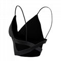 ZYM latin dance wear  professional sexy dance clothes Top bra 1784