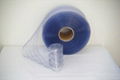 pvc strip clear ribbed 1