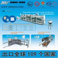 FULL SERVO BREAST PAD MAKING MACHINE （JWC-RD-SV801）