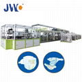 Full servo elastic ear baby diaper machine