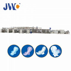 FULL SERVO SANITARY NAPKIN MACHINE