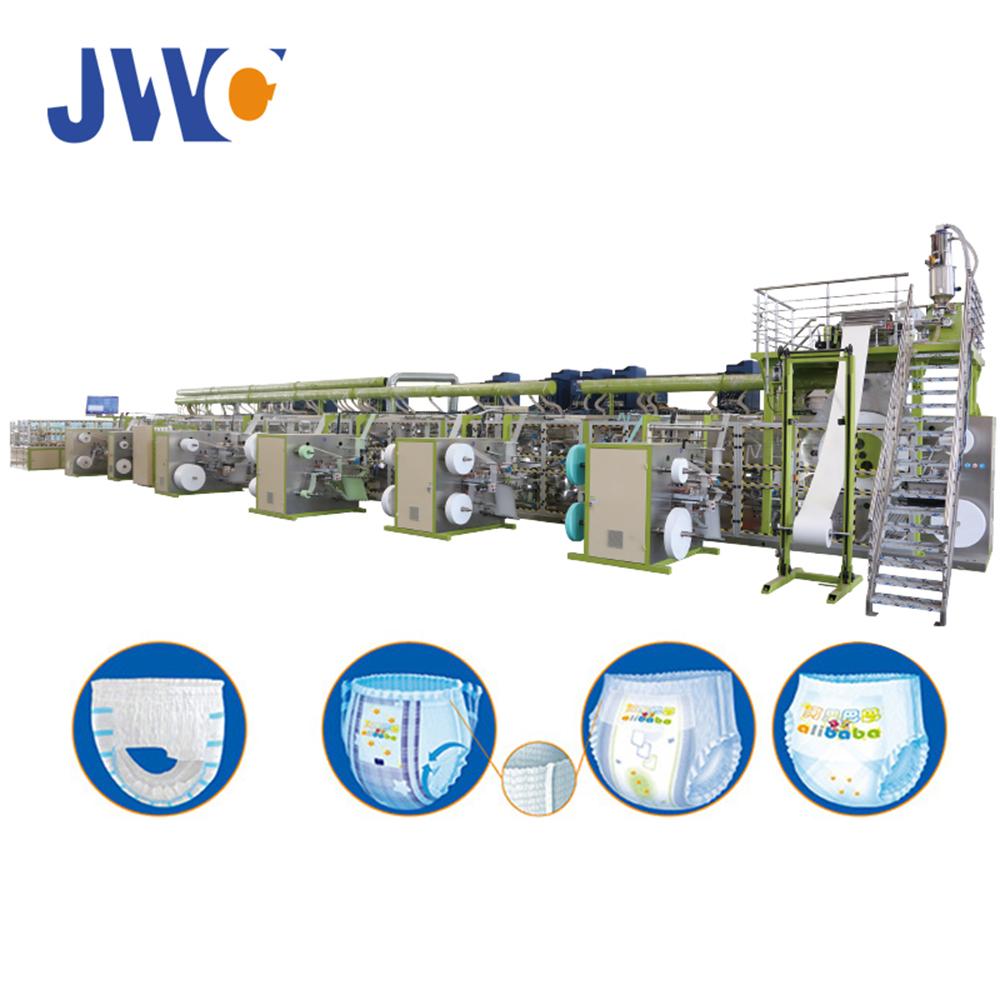 Full Servo Baby Diaper Machine (Elastic ear loop type) 1