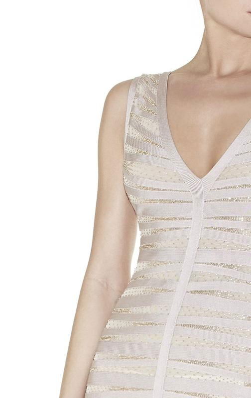 2015 elegant office lady herve leger bandage dress  5