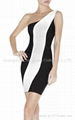 2015 gradient colorblocked bandage dress herve leger manufactory 3