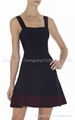 2015 women's apparel evening dress rayon dress office lady fashion dress 4