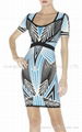 printing formal evening herve leger dress manufacturer in china bandage dress 3