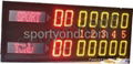 LED Electronic digital Tennis Scoreboard and wireless tennis score maker